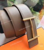 Copy Hermes Reversible Belt H d'Ancre Belt Buckle w/ Diamond-set